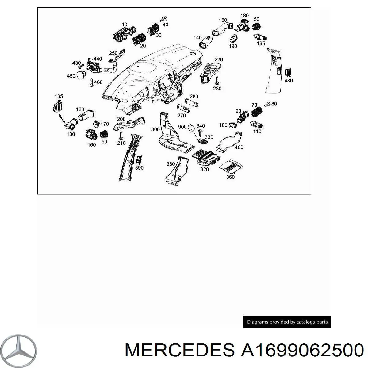 Купити A1699062500 Mercedes 