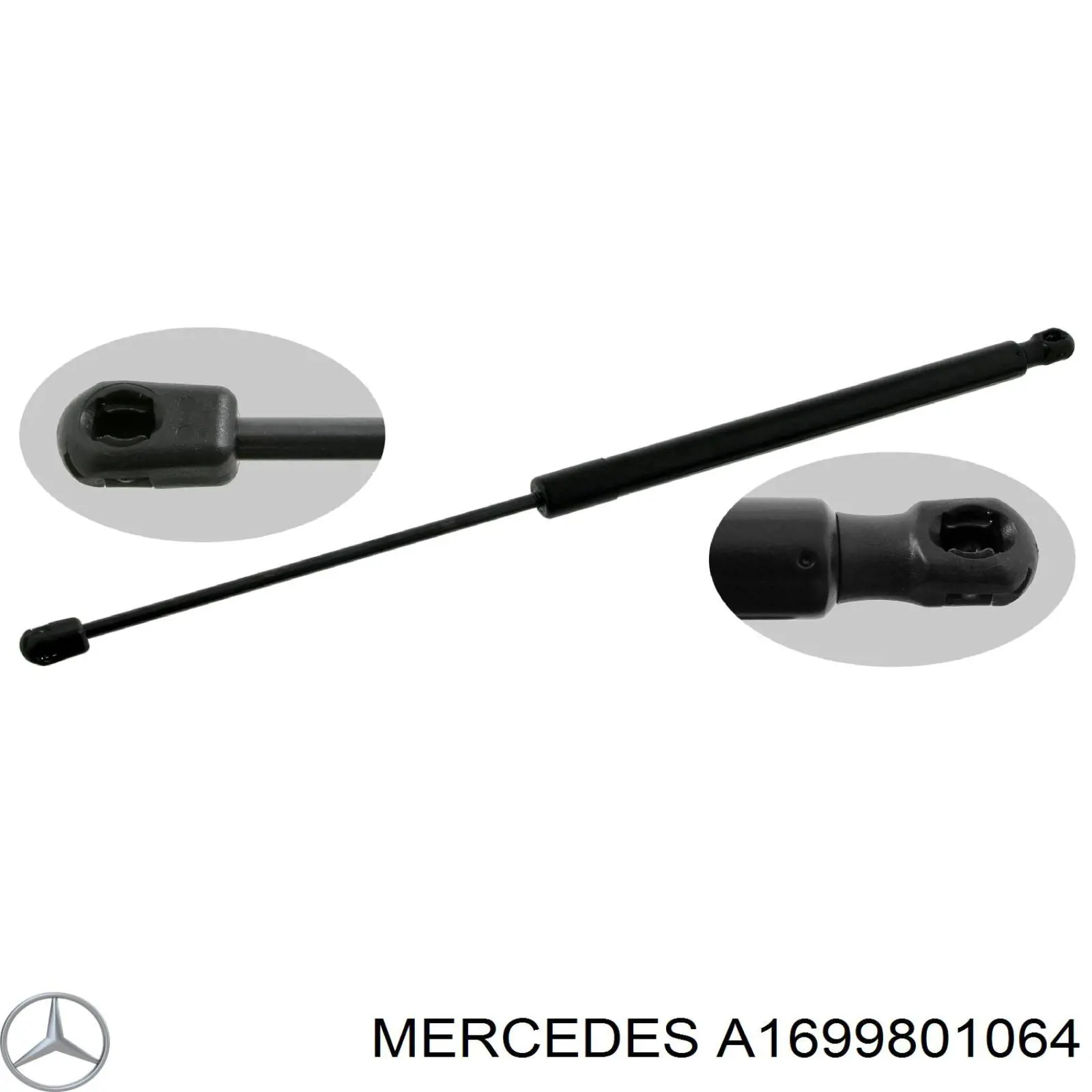 Амортизатор багажника A1699801064 Mercedes