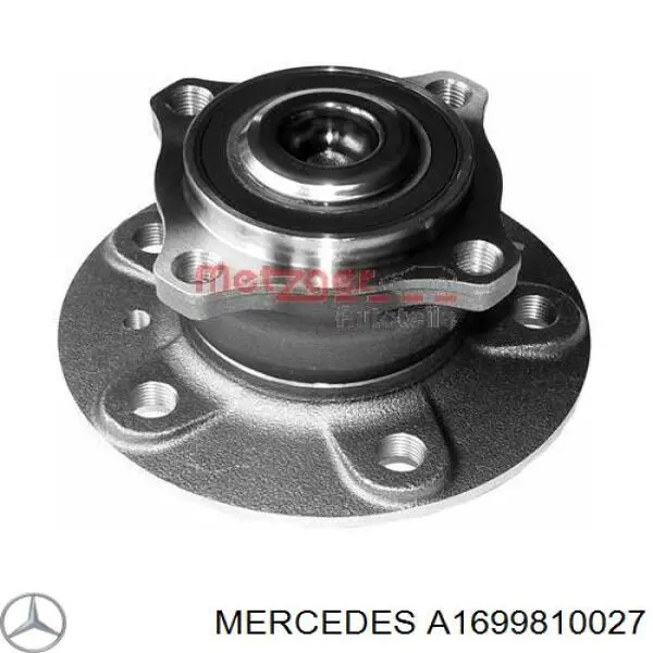 Купити A1699810027 Mercedes Підшипник ступиці колеса