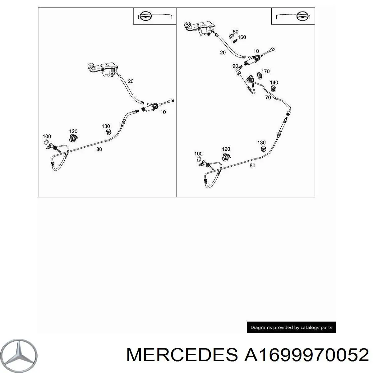  Mercedes A1699970052 ціна, від 11.25 USD