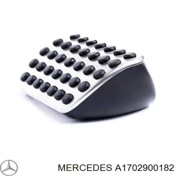 Купити A1702900182 Mercedes Накладка педалі гальма