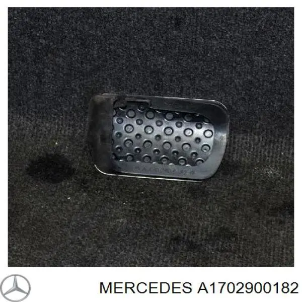 1702900182 Mercedes накладка педалі гальма