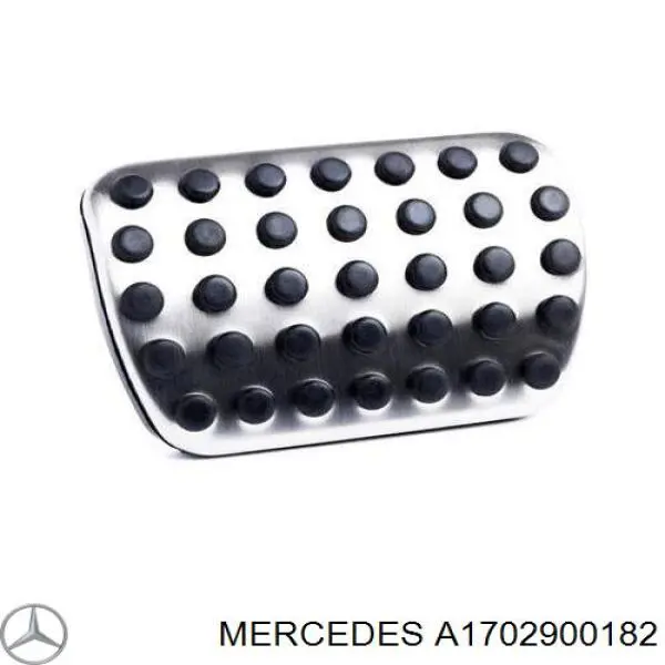 Накладка педалі гальма Mercedes A1702900182 ціна, від 8.87 USD