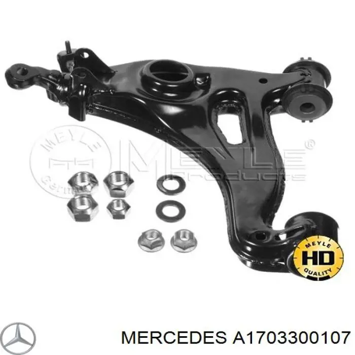 Купити A1703300107 Mercedes Лівий важіль передній нижній підвіски