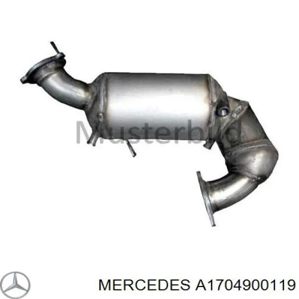Конвертор-каталізатор (каталітичний нейтралізатор) BM Catalysts BM90741H ціна, від 336.13 USD