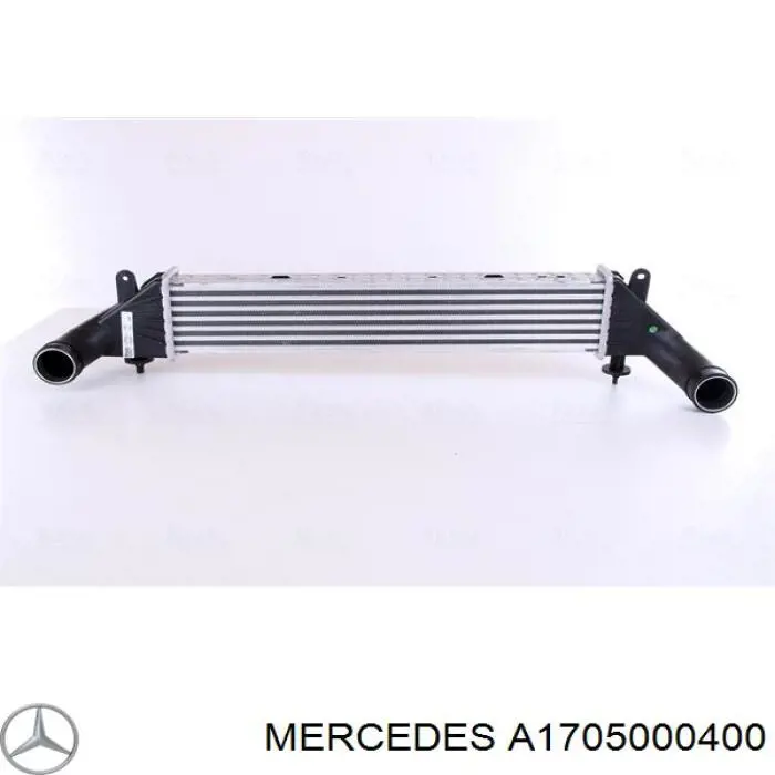 Система охолодження наддувочного повітря Mercedes A1705000400 ціна, від 65.13 USD