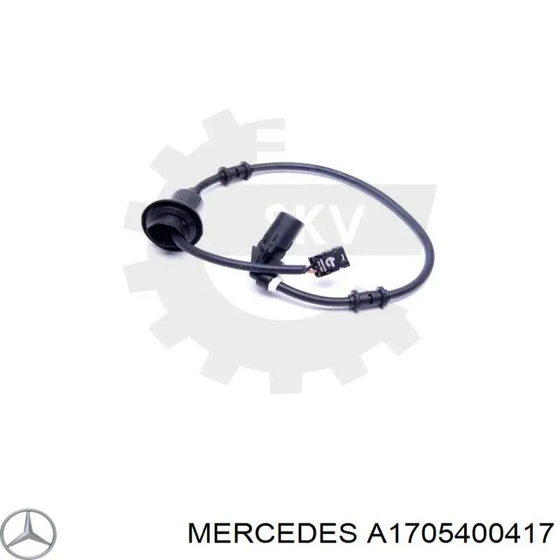 Датчик АБС задній лівий Mercedes A1705400417 ціна, від 27.14 USD