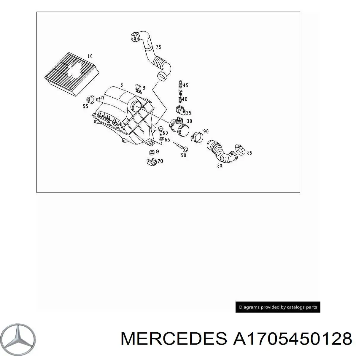 A1705450128 Mercedes 