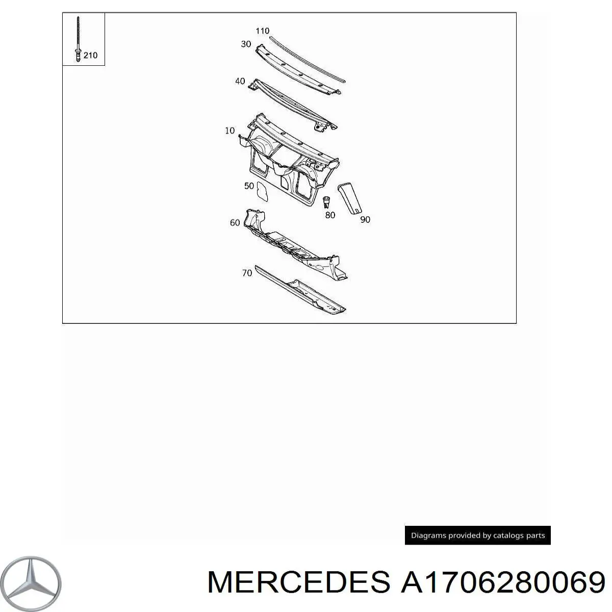 A1706280069 Mercedes 