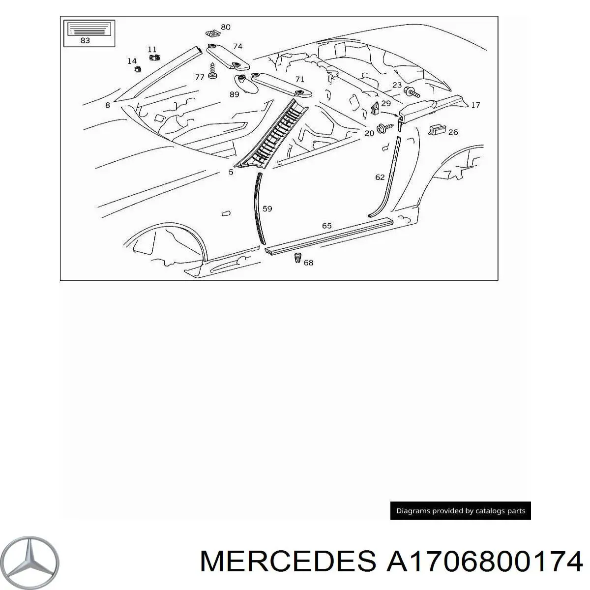 A1706800174 Mercedes 