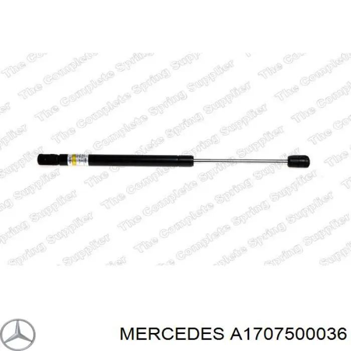 A1707500036 Mercedes Амортизатор кришки багажника / двері 3/5-ї задньої