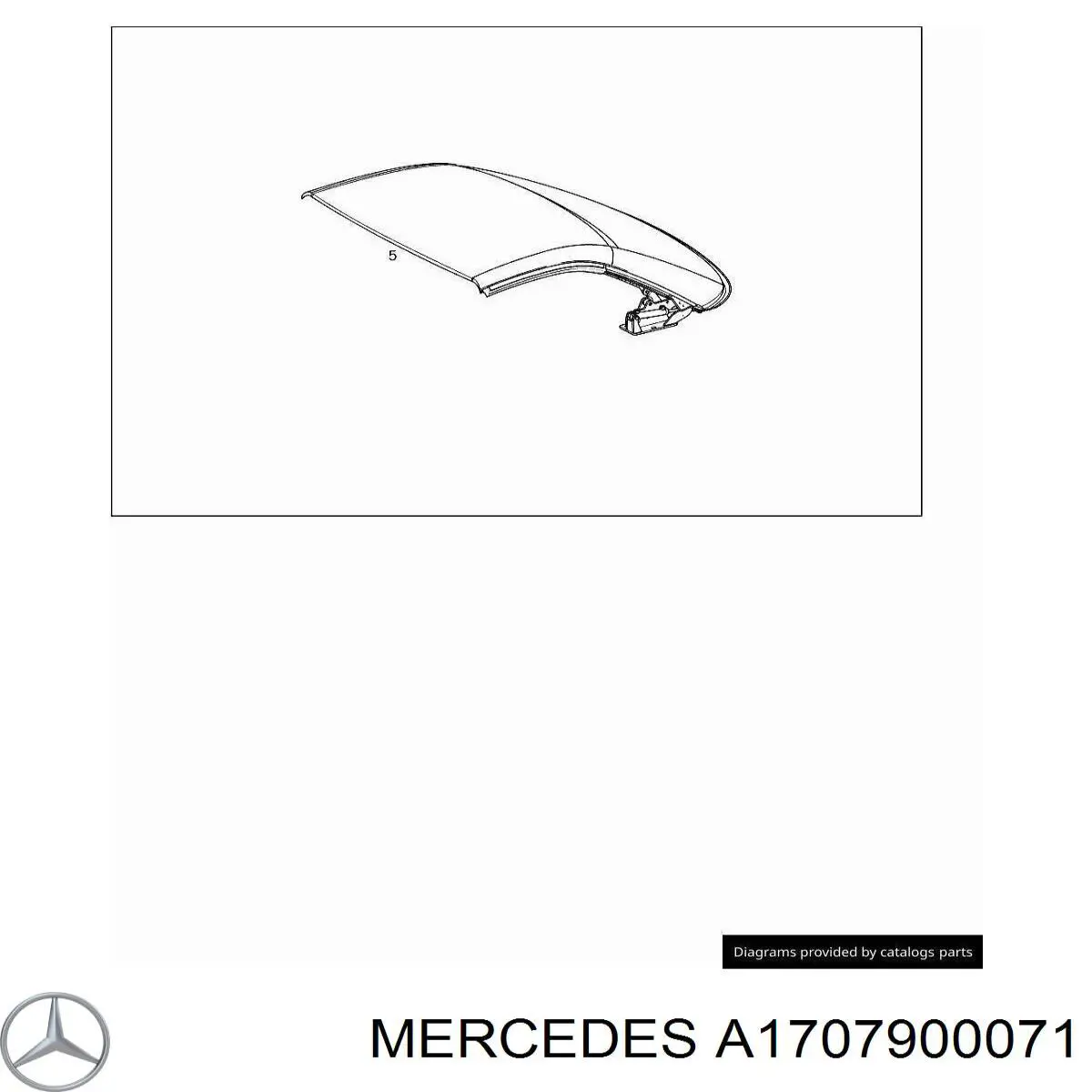 A1707900071 Mercedes 