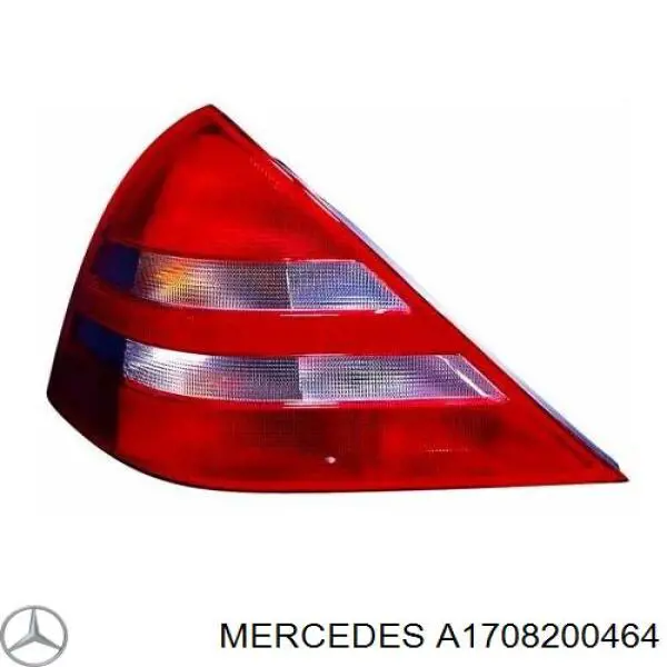 Задні ліхтарі Mercedes A1708200464 ціна, від 106.64 USD