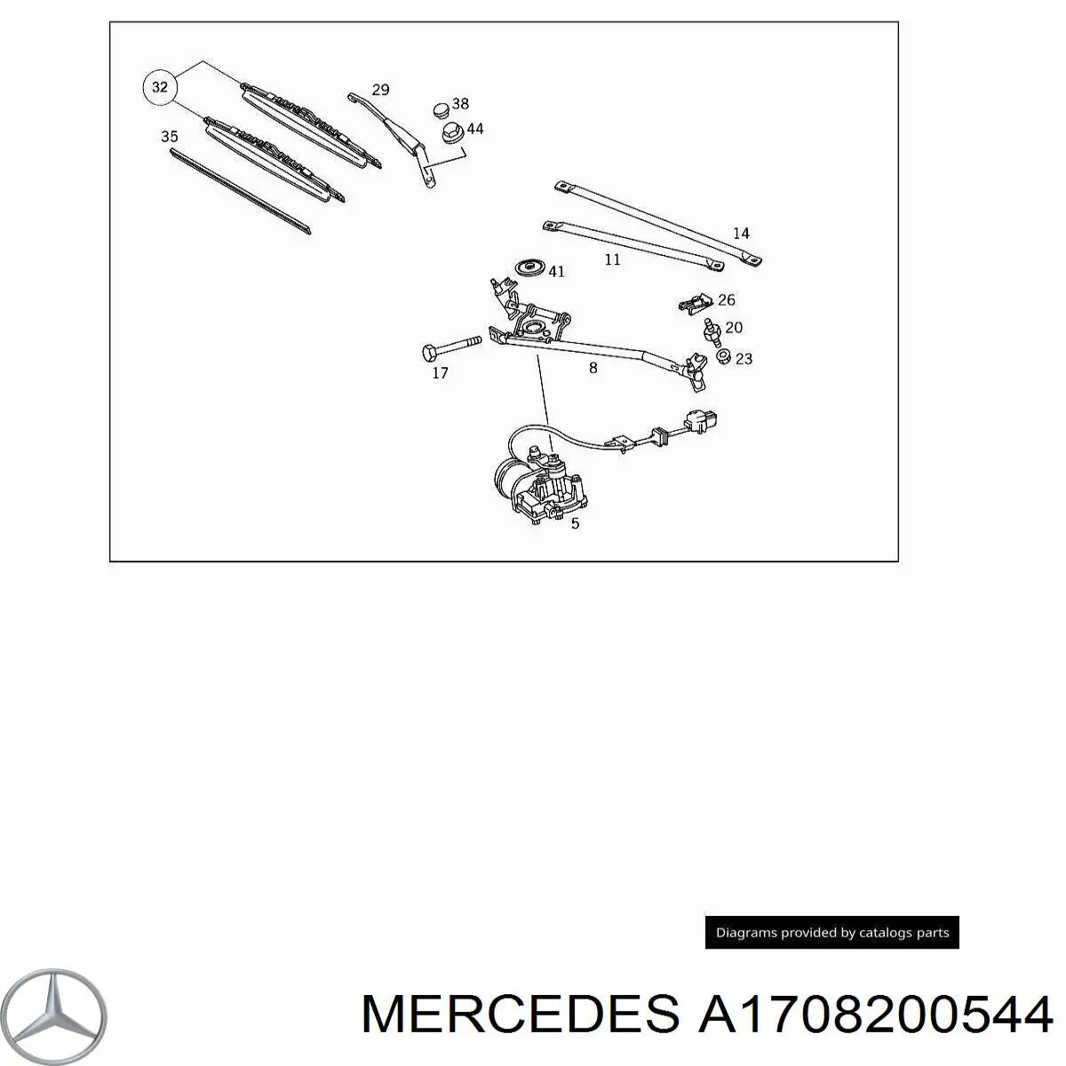 A1708200544 Mercedes 
