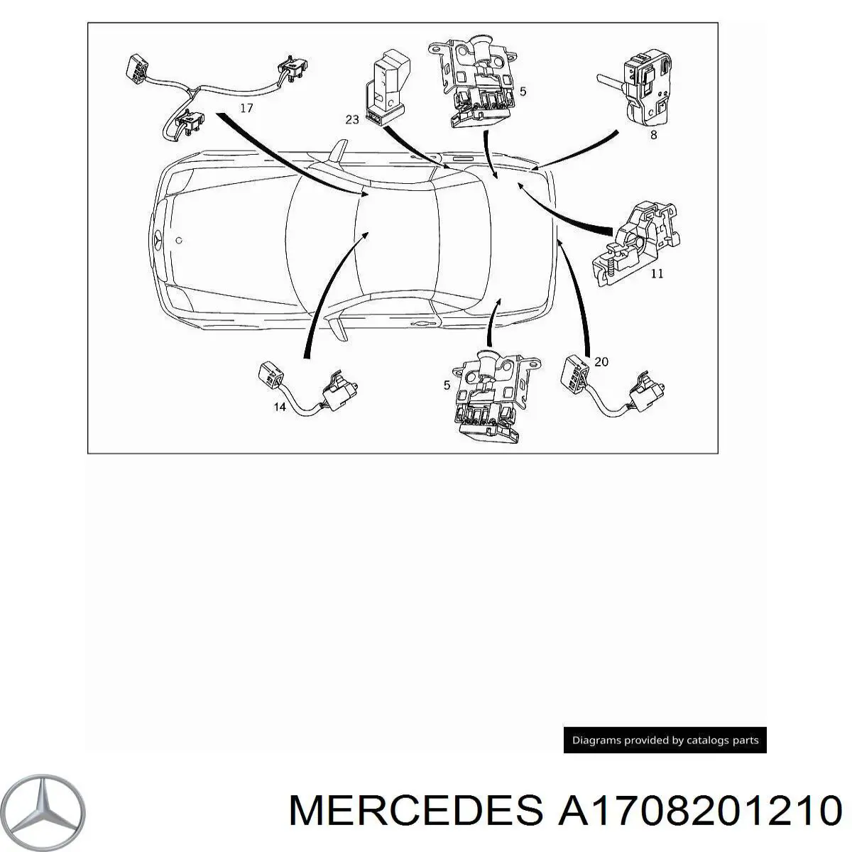 A1708201210 Mercedes 