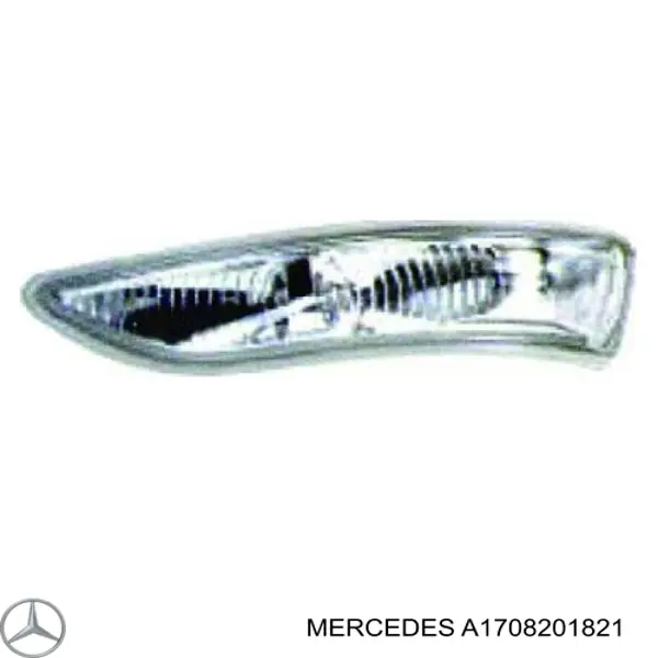 Покажчик повороту дзеркала, правий Mercedes A1708201621 ціна, від 168.77 USD