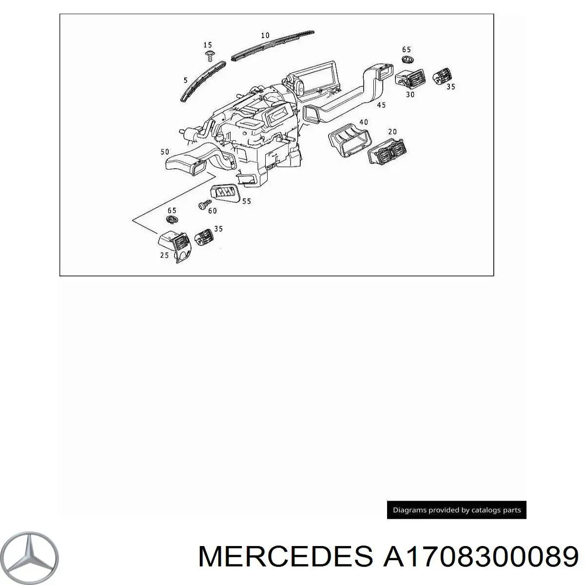 A1708300089 Mercedes 