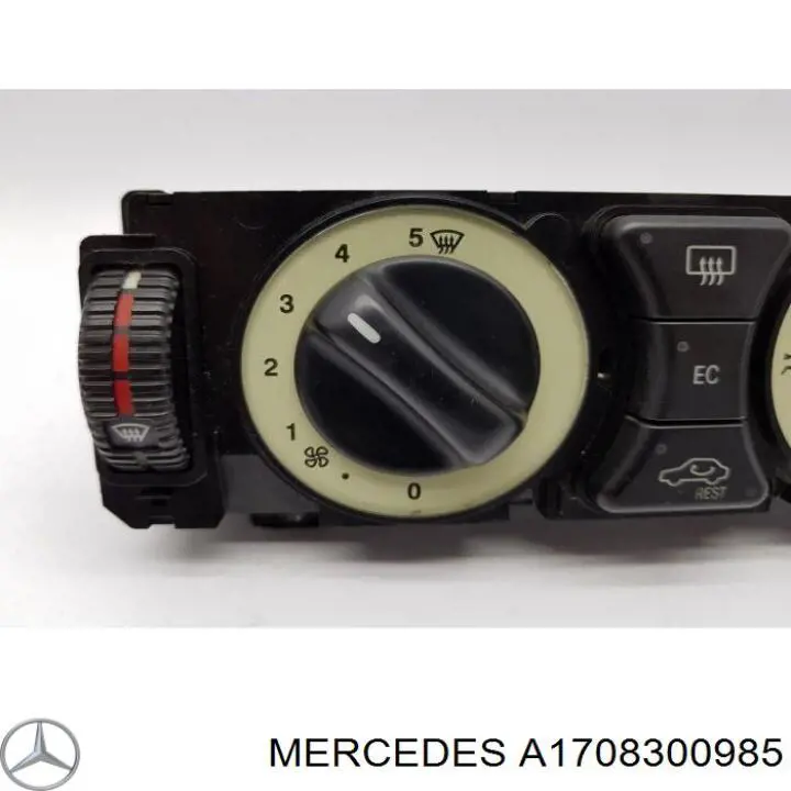 A1708300185 Mercedes реостат/перемикач-регулятор режиму обігрівача салону