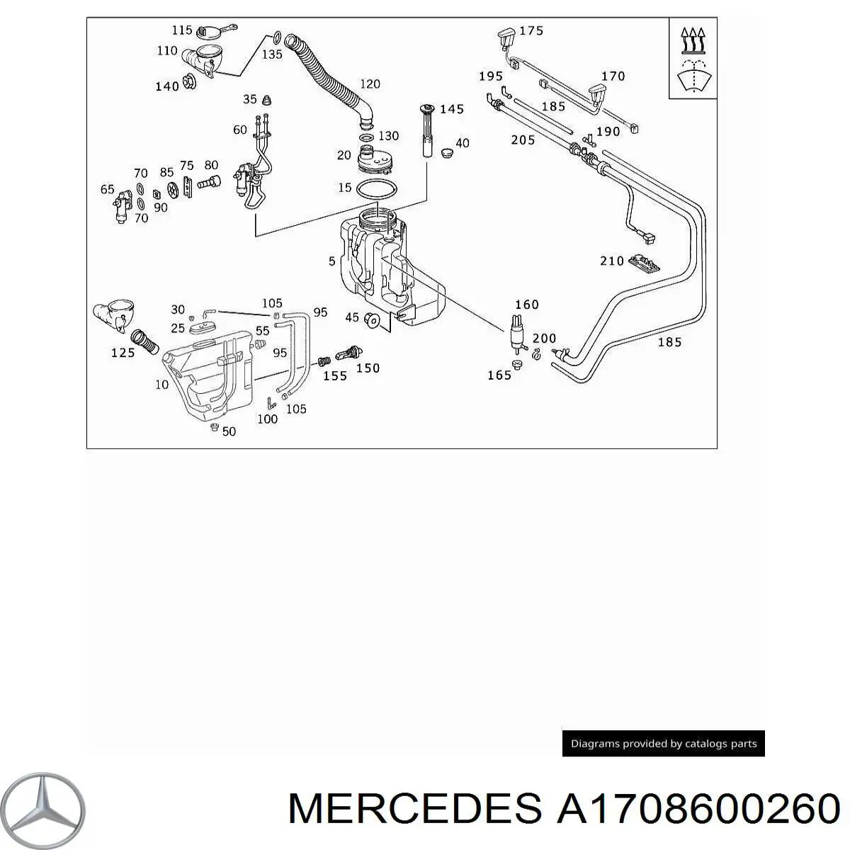 Подушка безпеки, передній, правих дверей AIRBAG Mercedes 17086001 ціна, від 3.80 USD