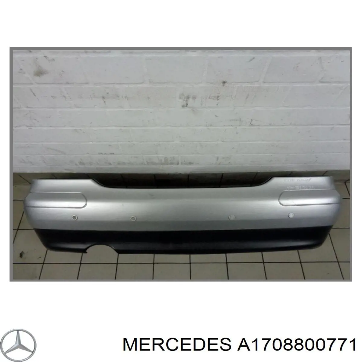 Купити A1708800771 Mercedes Задній бампер