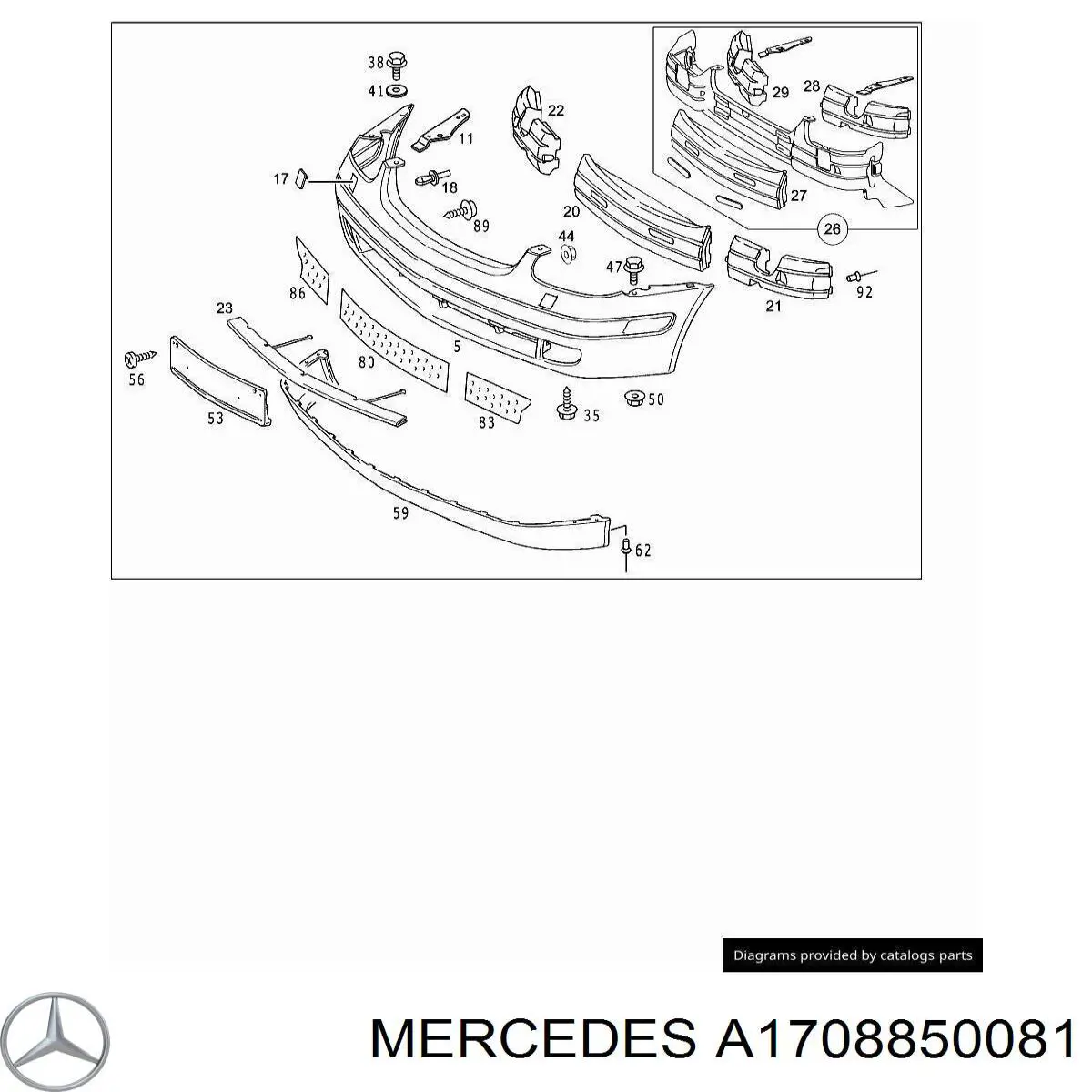 A1708850081 Mercedes 