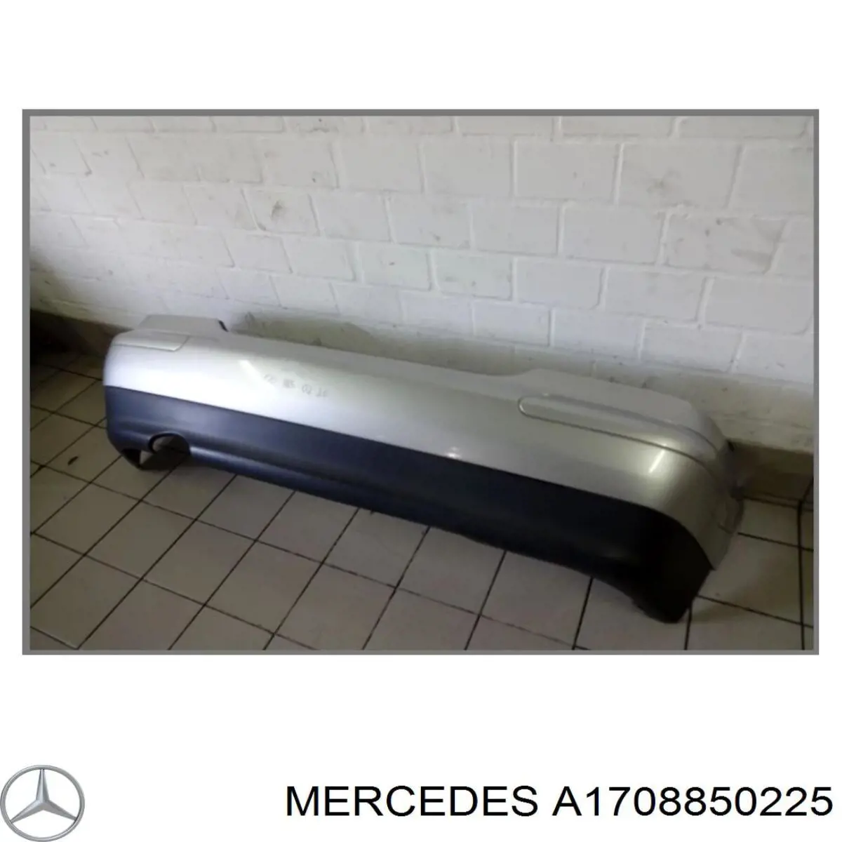 Бампер задній, нижня частина Mercedes A1708850225 ціна, від 75.83 USD