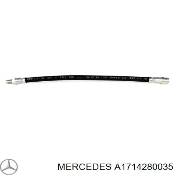 Шланг гальмівний задній A1714280035 Mercedes