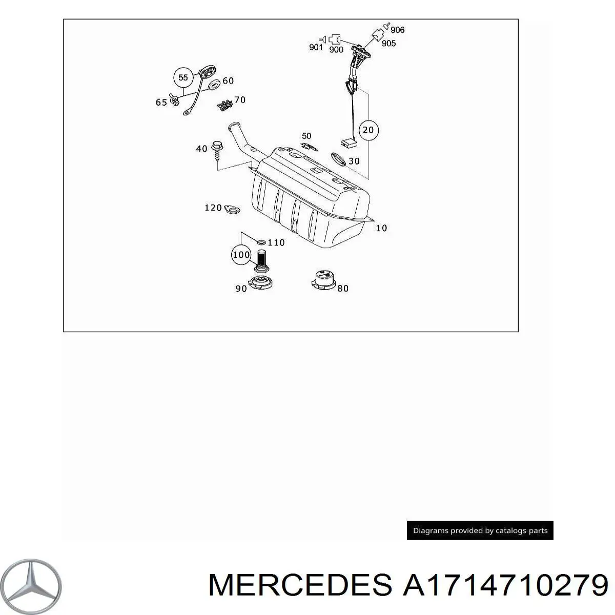  Mercedes A1714710279 ціна, від 10.23 USD