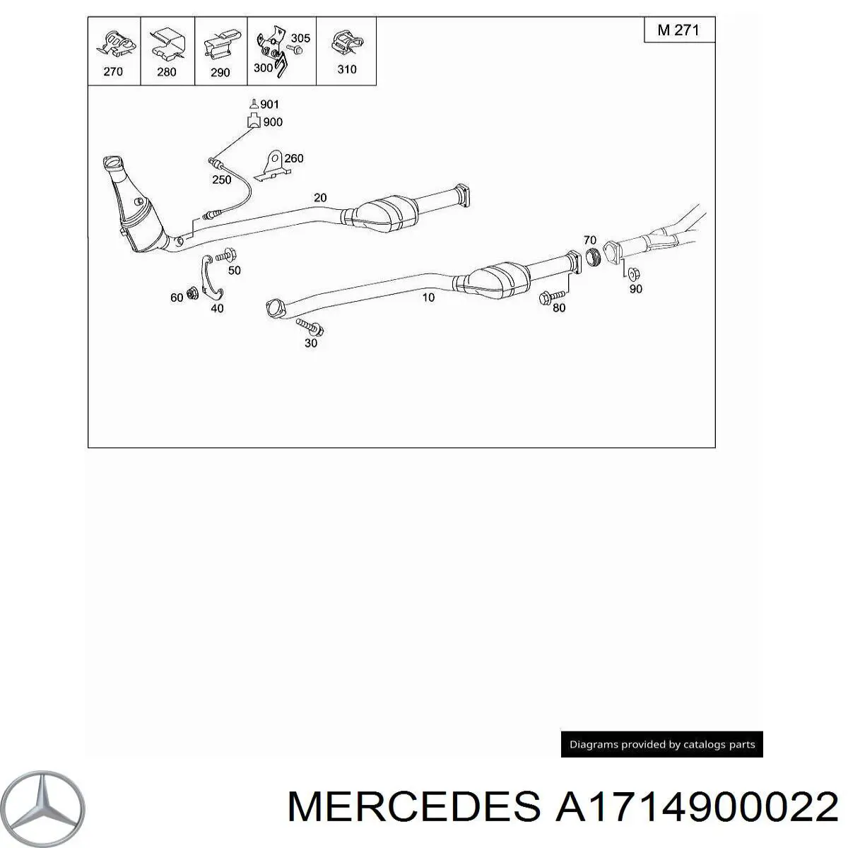 A1714900022 Mercedes 