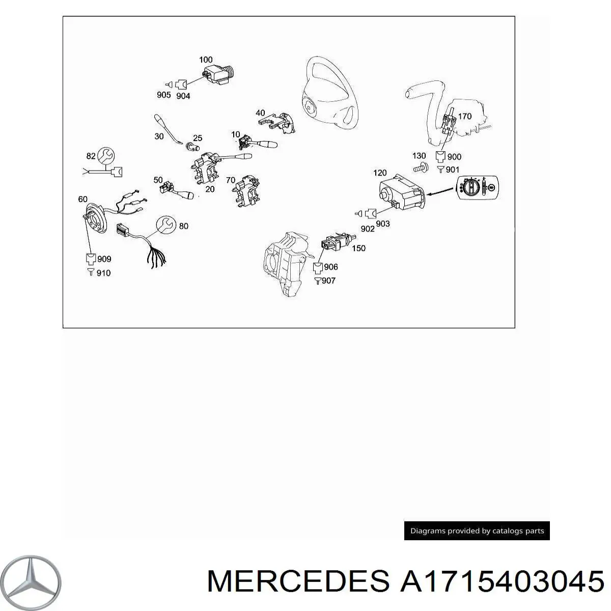 A1715403045 Mercedes 