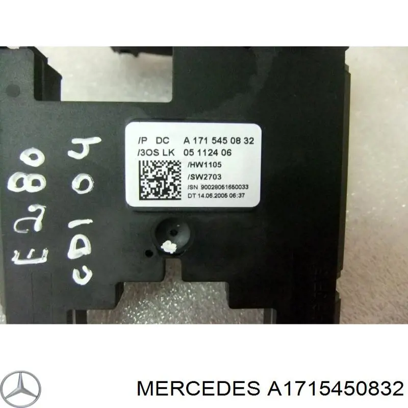 Купити A1715450832 Mercedes Датчик кута повороту кермового колеса