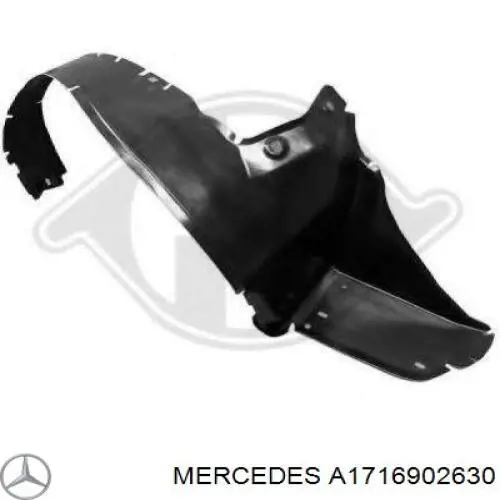 Підкрилок переднього крила, лівий передній Mercedes A1716902630 ціна, від 0.02 USD