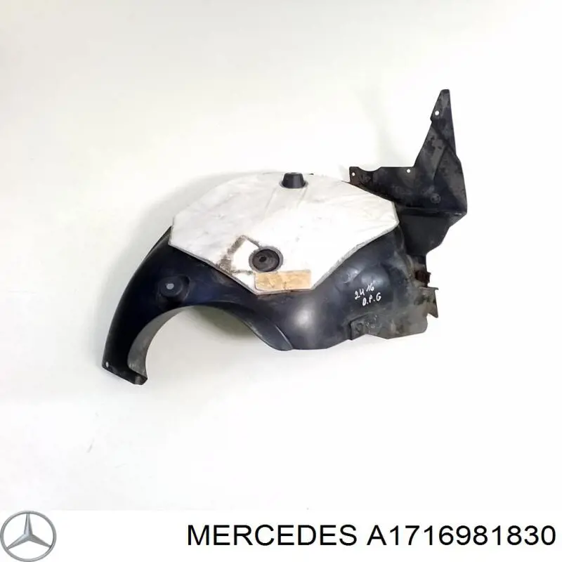 Купити A1716981830 Mercedes Підкрилок переднього крила, правий задній