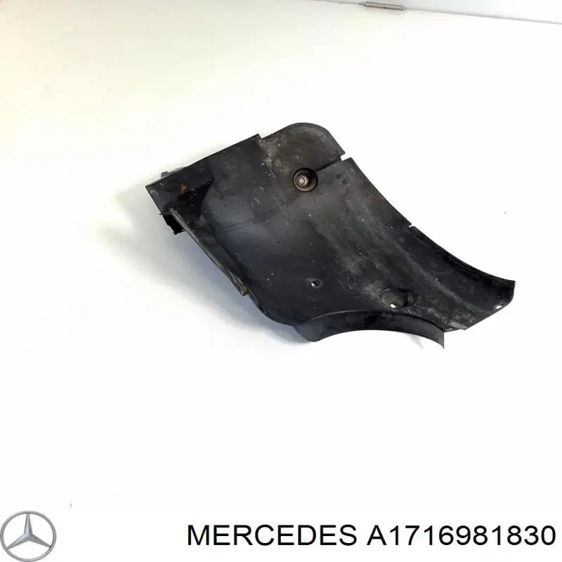 A1716981830 Mercedes Підкрилок переднього крила, правий задній