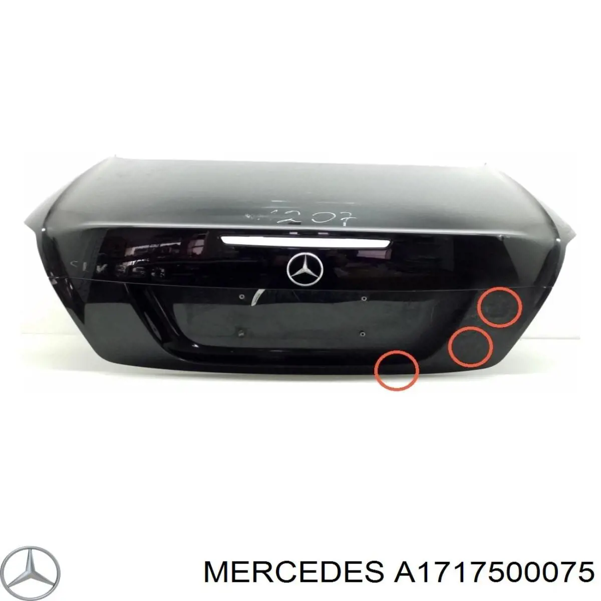 A1717500075 Mercedes Кришка багажника
