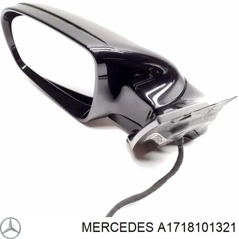 A1718101321 Mercedes Дзеркальний елемент лівий