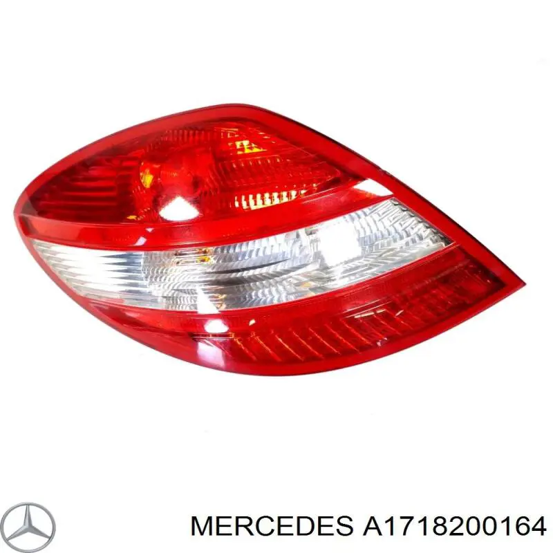 Ліхтар задній лівий Mercedes A1718200164 ціна, від 125.97 USD