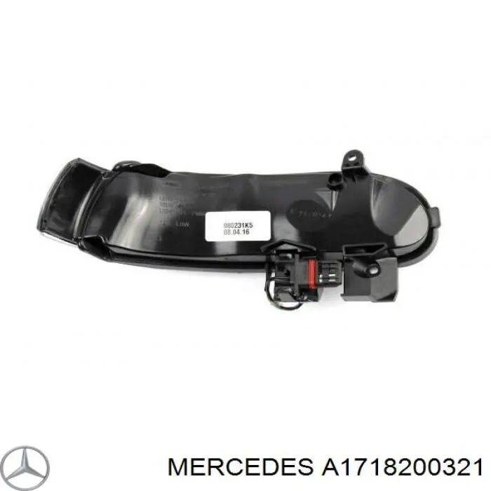 A1718200321 Mercedes Покажчик повороту дзеркала, лівий