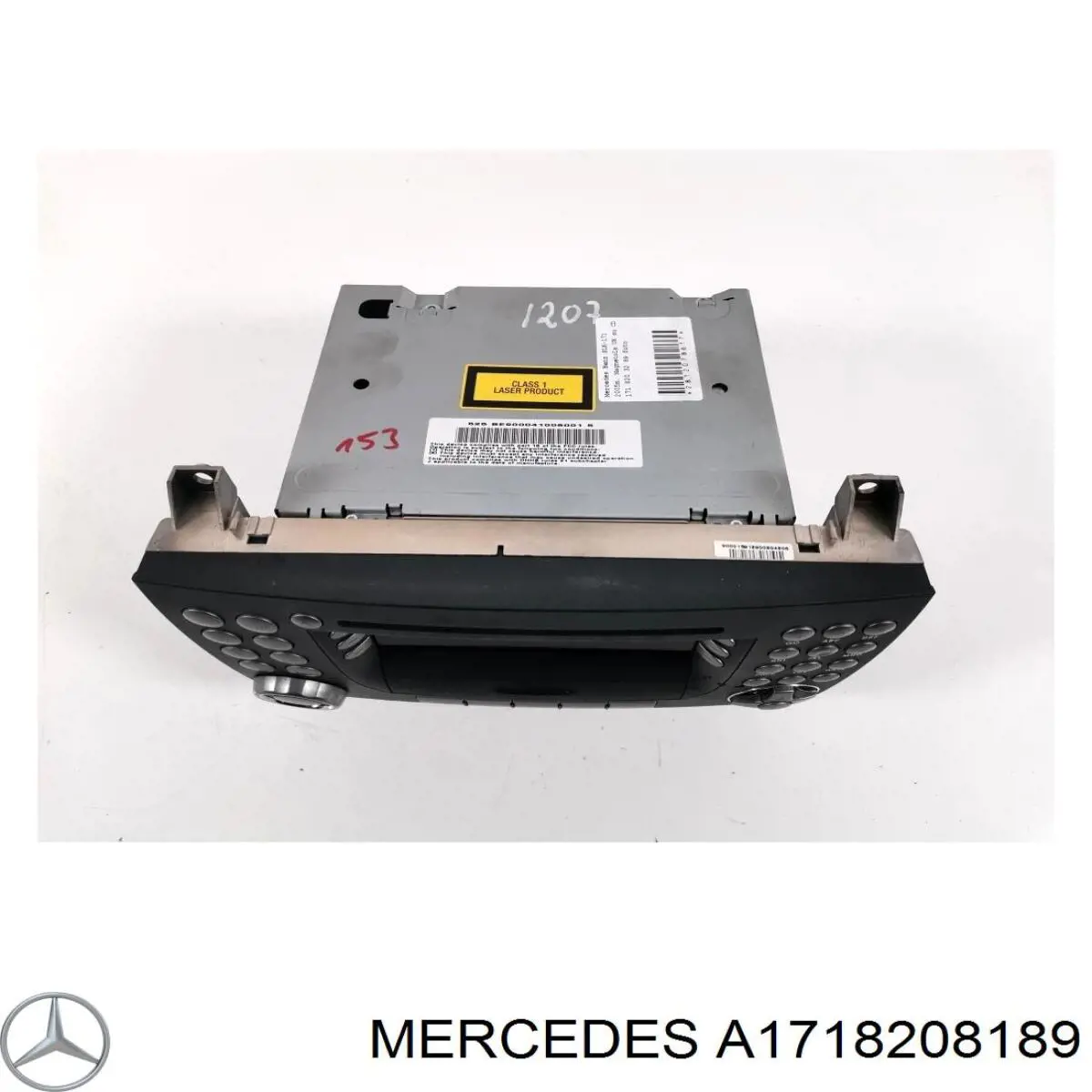 A1718204189 Mercedes Магнітола (радіо AM/FM)