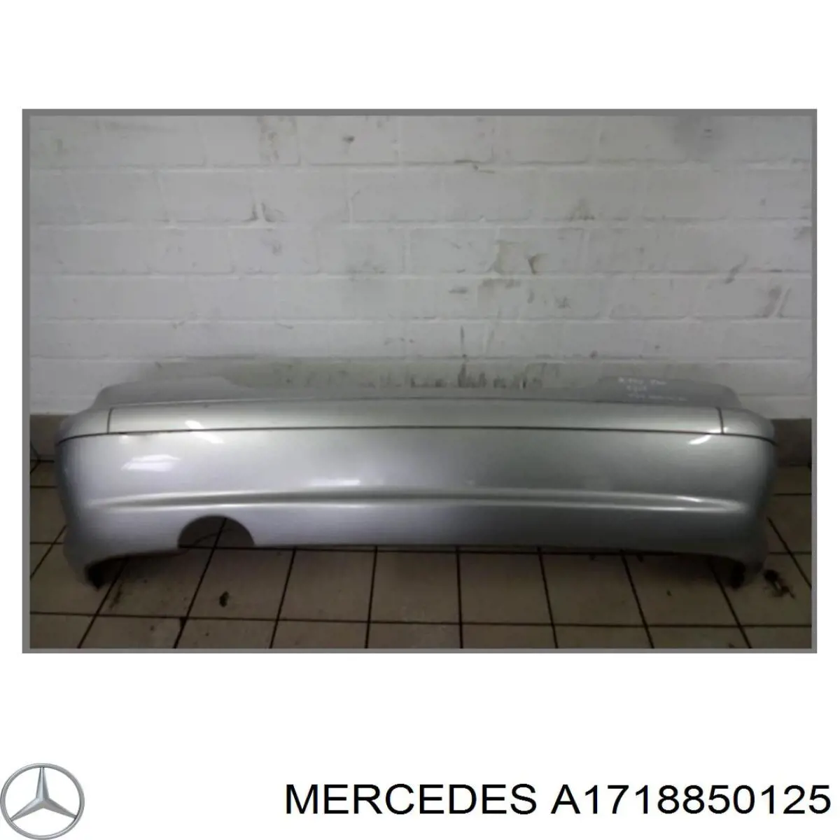 Кожух бампера заднього Mercedes A1718850125 ціна, від 106.38 USD