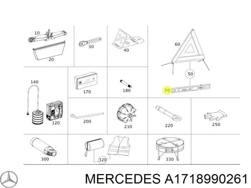 A1718990261 Mercedes 