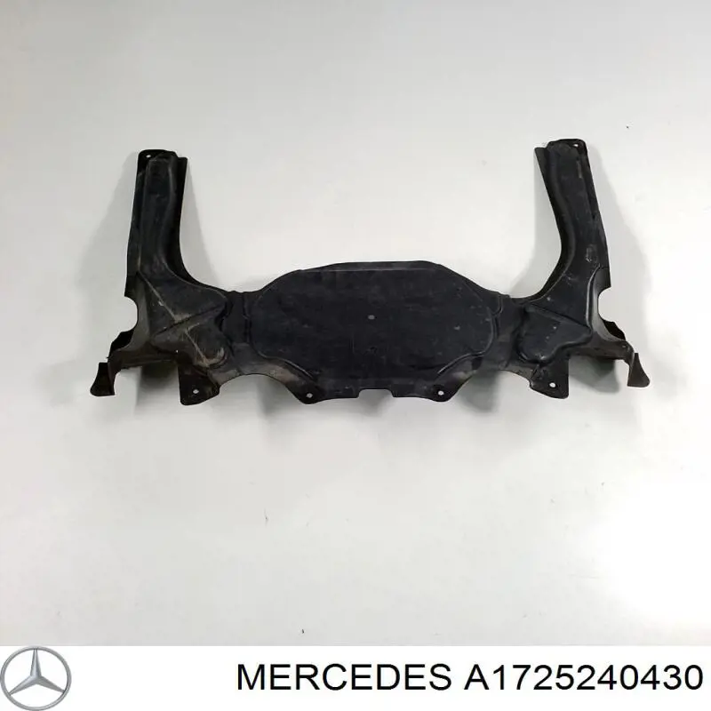 A1725240430 Mercedes Захист двигуна задня