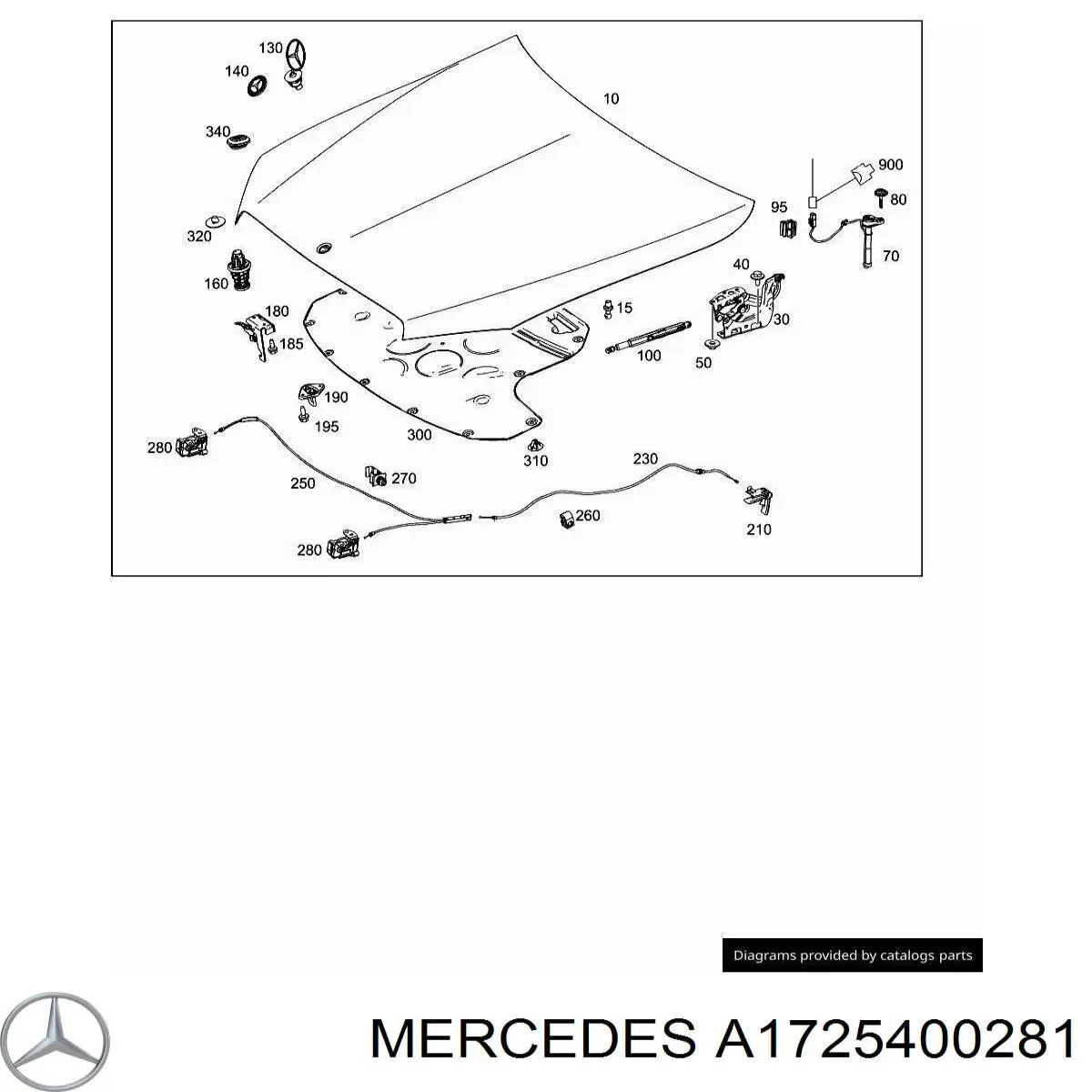 A1725400281 Mercedes 