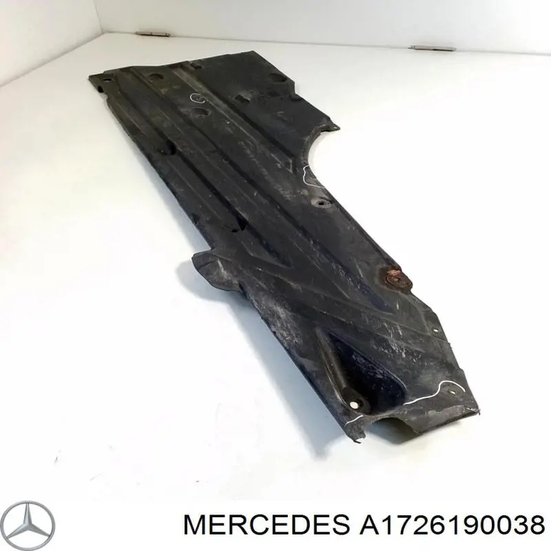 Захист днища, лівий Mercedes A1726190038 ціна, від 58.58 USD