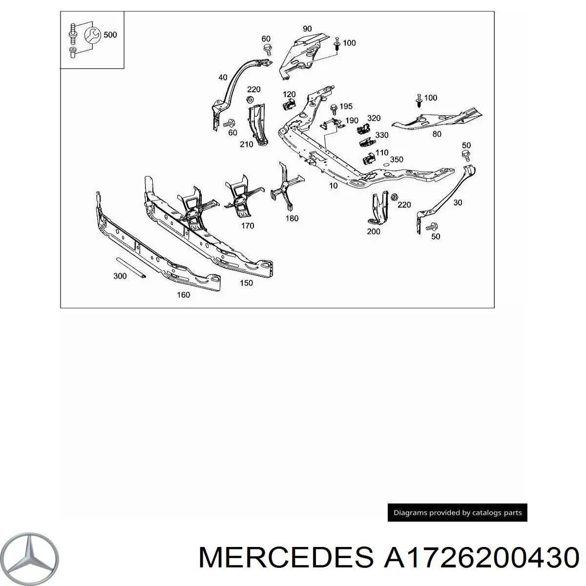 A1726200430 Mercedes 