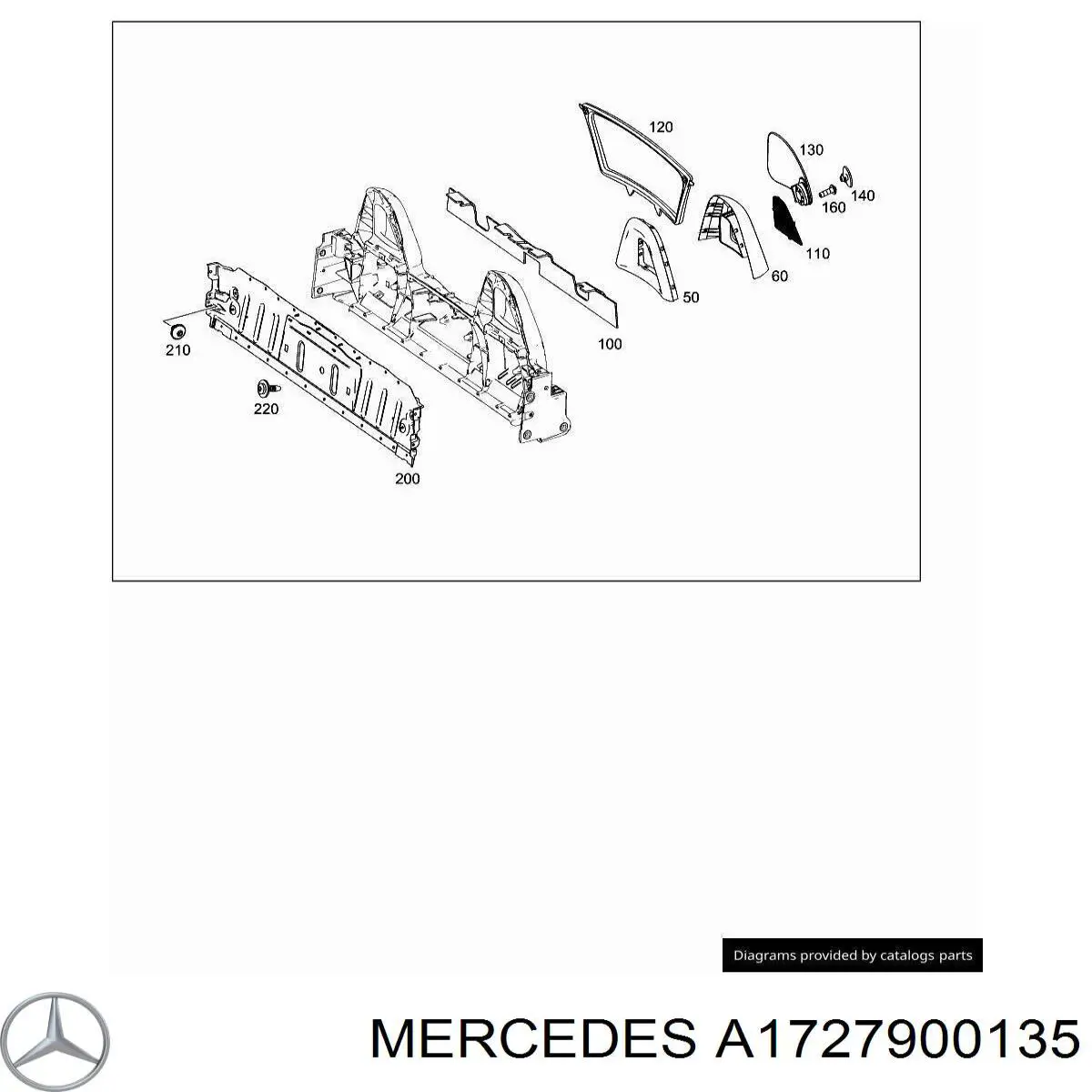A1727900135 Mercedes 