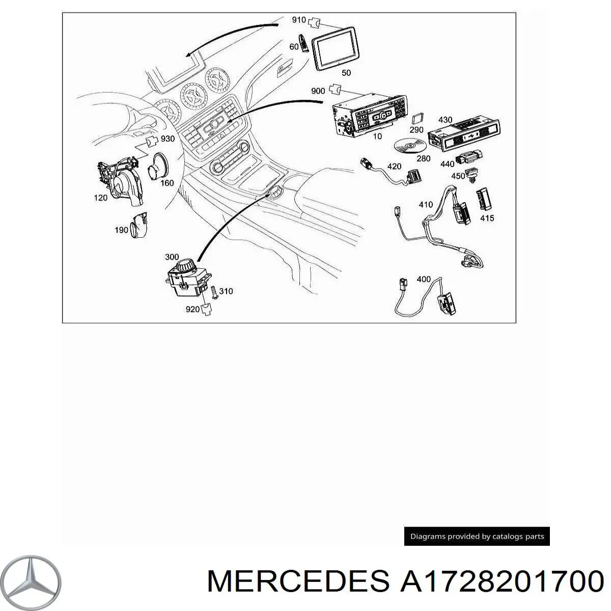 A1728201700 Mercedes 