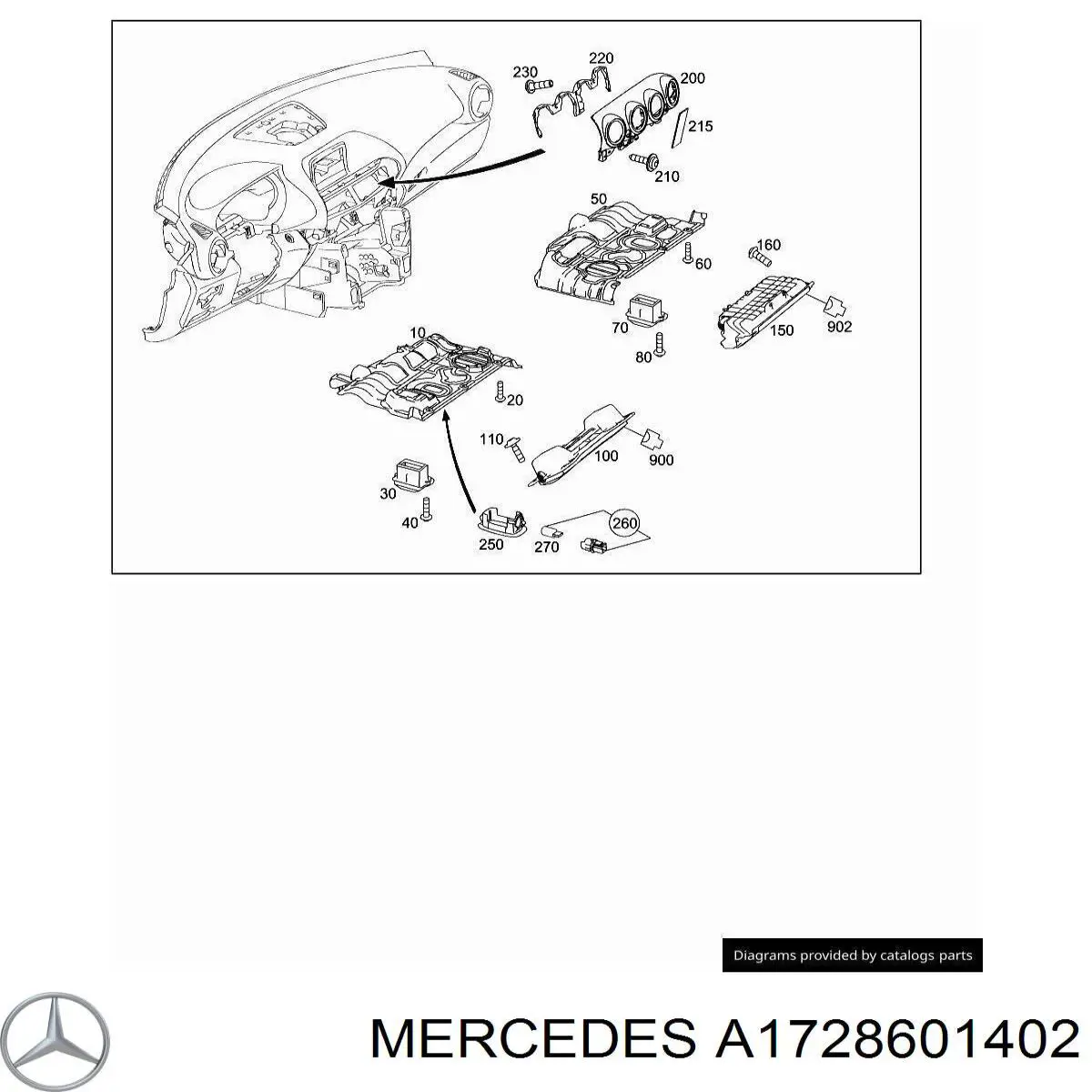  A1728601402 Mercedes