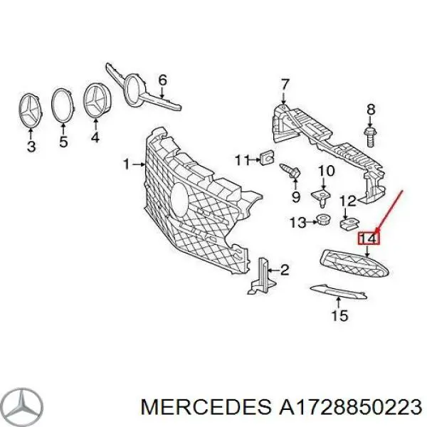 A1728850223 Mercedes 