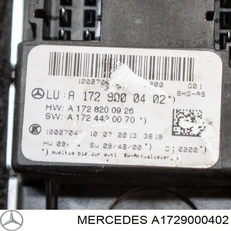  Mercedes A1729000402 ціна, від 44.01 USD